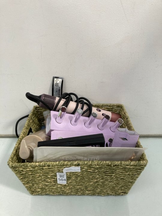 Lot 504  
            Marchington SR12 - Parcel Delivery Only 

                
QTY OF ASSORTED HEALTH AND BEAUTY ITEMS TO INCLUDE DYSON AIR STYLER: LOCATION - I10