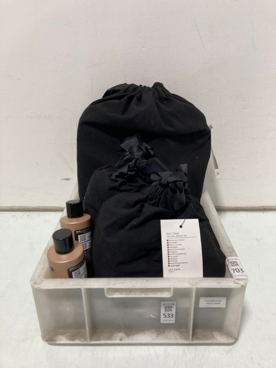 Lot 533  
            Marchington SR12 - Parcel Delivery Only 

                
QTY OF ASSORTED HEALTH AND BEAUTY ITEMS TO INCLUDE SIENNA HAIR CAPS: LOCATION - I9