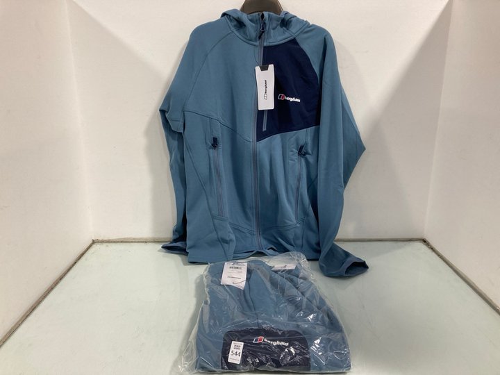 Lot 544  
            Marchington SR12 - Parcel Delivery Only 

                
BERGHAUS BLUE TRACKSUIT JOGGERS SIZE UK LARGE JUMPER SIZE UK LARGE COMBINED RRP £...