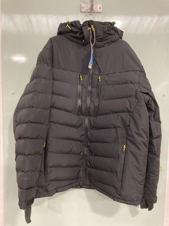 Lot 545  
            Marchington SR12 - Parcel Delivery Only 

                
MOUNTAIN WAREHOUSE VULCAN III SKI SNOW WATER RESISTANT COAT IN BLACK SIZE UK XL O...