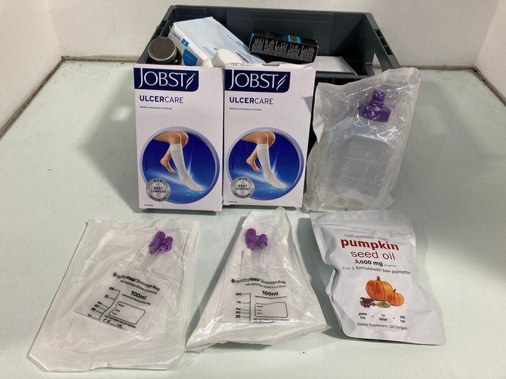 Lot 546  
            Marchington SR12 - Parcel Delivery Only 

                
QTY OF ASSORTED HEALTH ITEMS TO INCLUDE CYTOPLAN 50+ FOOD SUPPLEMENT: LOCATION - I8