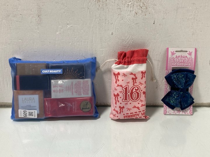 Lot 609  
            Marchington SR12 - Parcel Delivery Only 

                
QTY OF ASSORTED MAKEUP/BEAUTY ITEMS TO INCLUDE NO1 CHRISTINA AGUILERA XTINA PERFU...