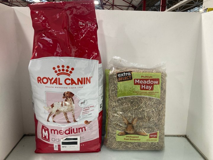 Lot 613  
            Marchington SR12 - Parcel Delivery Only 

                
ROYAL CANIN MEDIUM ADULT DOG FOOD 15KG - BB 07/26: LOCATION - I5