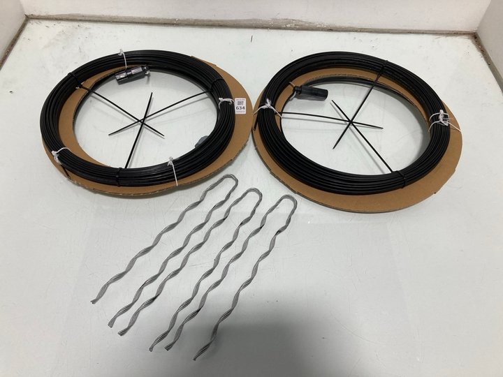 Lot 634  
            Marchington SR12 - Parcel Delivery Only 

                
2 X ROLLS OF FIBRE OPTIC CABLES: LOCATION - I4