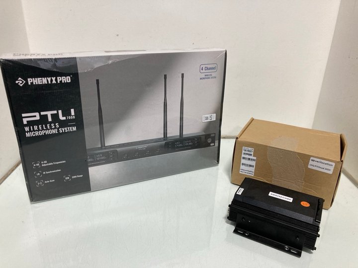 Lot 635  
            Marchington SR12 - Parcel Delivery Only 

                
MDVR TO INCLUDE PHENYX PRO: LOCATION - I4