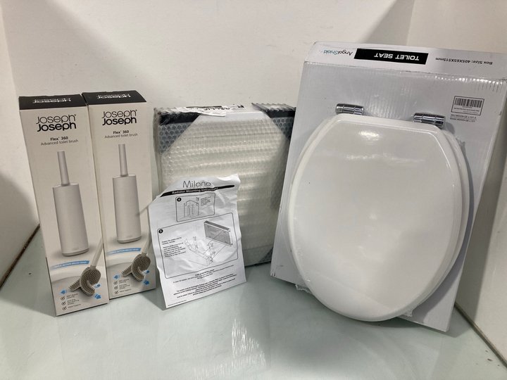 Lot 656  
            Marchington SR12 - Parcel Delivery Only 

                
QTY OF ASSORTED HOUSEHOLD ITEMS TO INCLUDE JOSEPH JOSEPH TOILET BRUSH: LOCATION - I3