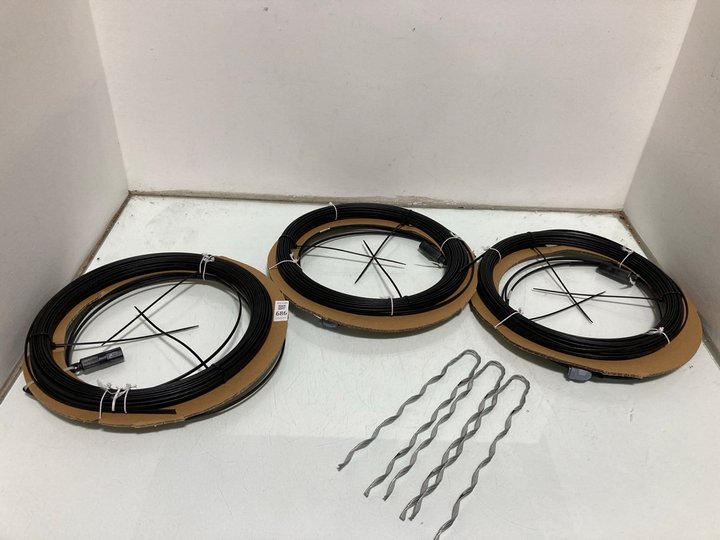 Lot 686  
            Marchington SR12 - Parcel Delivery Only 

                
3 X ROLLS OF FIBRE OPTIC CABLES: LOCATION - I2