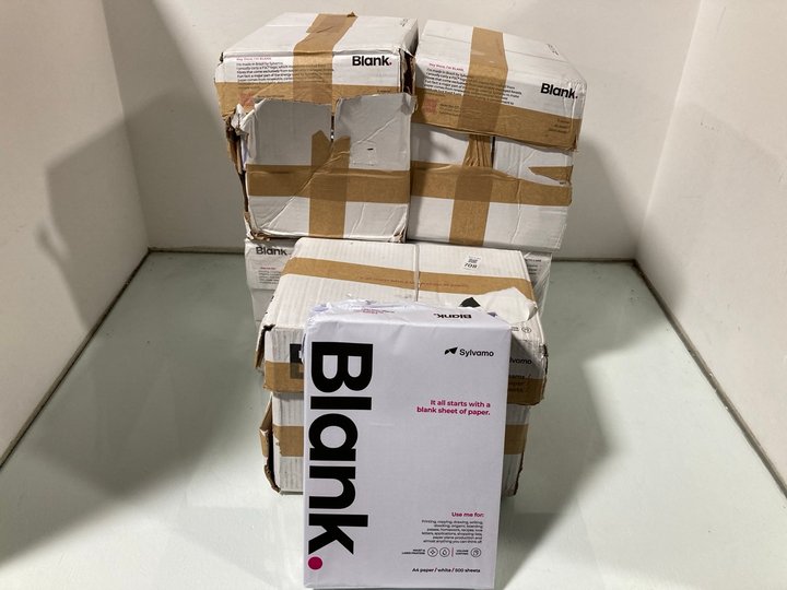 Lot 708  
            Marchington SR12 - Parcel Delivery Only 

                
QTY OF BLANK A4 PRINTER PAPER: LOCATION - I1