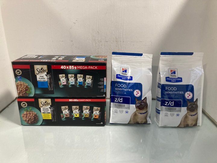 Lot 715  
            Marchington SR12 - Parcel Delivery Only 

                
QTY OF ASSORTED PET ITEMS TO INCLUDE HILL'S PRESCRIPTION DIET FOOD SENSITIVITIES ...