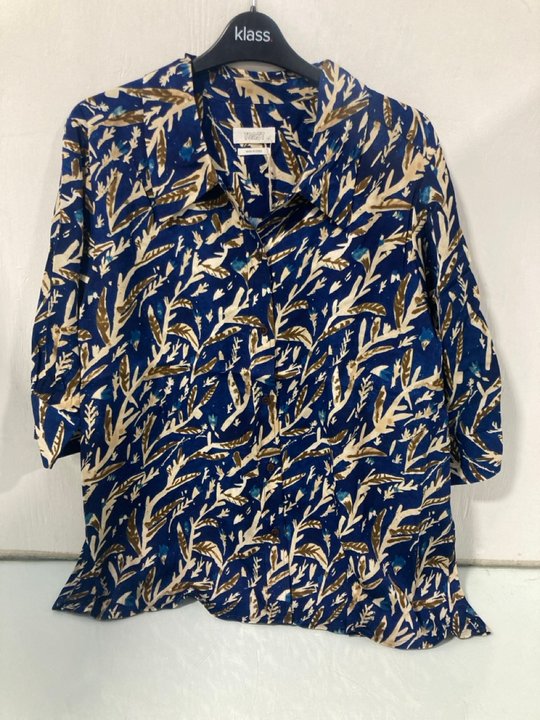 Lot 744  
            Marchington SR12 - Parcel Delivery Only 

                
TOAST GIA HERB PRINT SHIRT - UK SIZE: 14 - ORIGINAL RRP: £165.00: LOCATION - H2