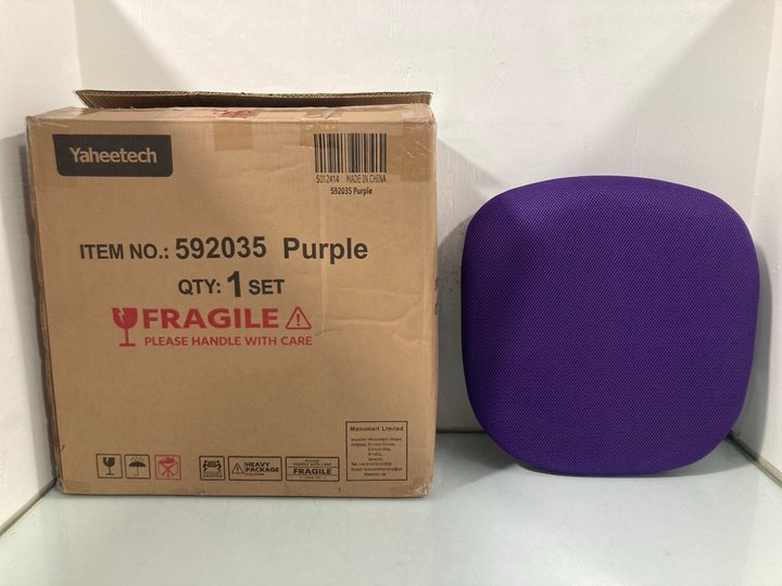 Lot 775  
            Marchington SR12 - Parcel Delivery Only 

                
YAHEETECH OFFICE CHAIR IN PURPLE: LOCATION - H3