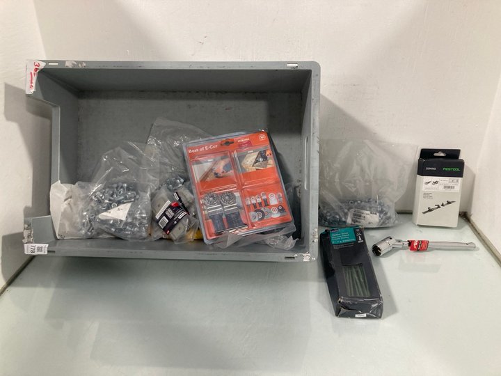 Lot 778  
            Marchington SR12 - Parcel Delivery Only 

                
QTY OF ASSORTED ITEMS TO INCLUDE STARLOCK BEST OF E-CUT: LOCATION - H3