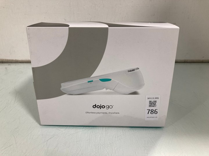 Lot 786  
            Marchington SR12 - Parcel Delivery Only 

                
DOJO GO A920 PAYMENT TERMINAL - ORIGINAL RRP £162.00: LOCATION - H4