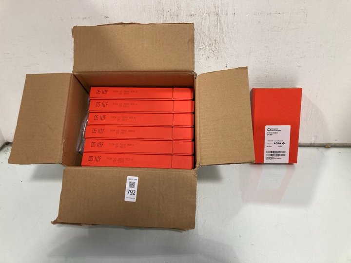 Lot 792  
            Marchington SR12 - Parcel Delivery Only 

                
QTY OF WAYGATE TECHNOLOGIES STRUCTURIX D5 NIF INDUSTRIAL X-RAY FILMS: LOCATION - H4