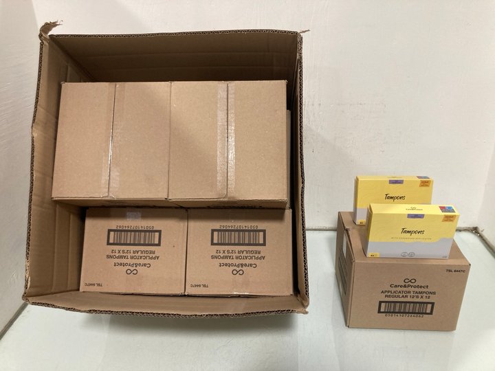 Lot 797  
            Marchington SR12 - Parcel Delivery Only 

                
QTY OF CARE & PROTECT APPLICATOR TAMPONS: LOCATION - H4