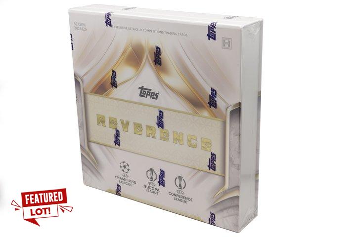 Lot 7  
            Marchington SR12 - Parcel Delivery Only 

                
TOPPS 2024/25 REVERENCE UEFA CLUB COMPETITIONS TRADING CARDS & BOXES (SEALED) - O...