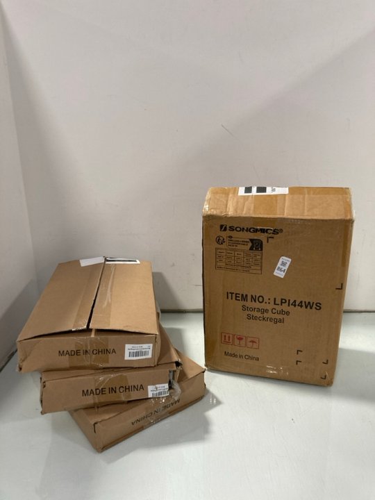 Lot 864  
            Marchington SR12 - Parcel Delivery Only 

                
3 X MUTOOL 2 PACK STACKABLE ORGANIZERS IN BLACK TO ALSO INCLUDE SONGMICS STORAGE ...