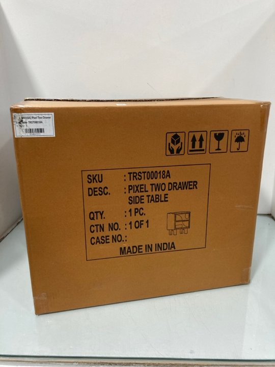 Lot 881  
            Marchington SR12 - Parcel Delivery Only 

                
PIXEL 2 DRAWER SIDE TABLE: LOCATION - H9