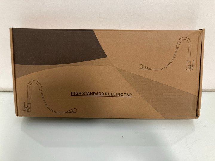 Lot 93  
            Marchington SR12 - Parcel Delivery Only 

                
DECK MOUNTED BLACK KITCHEN FAUCETS PULL OUT HOT COLD WATER FILTER: LOCATION - J3