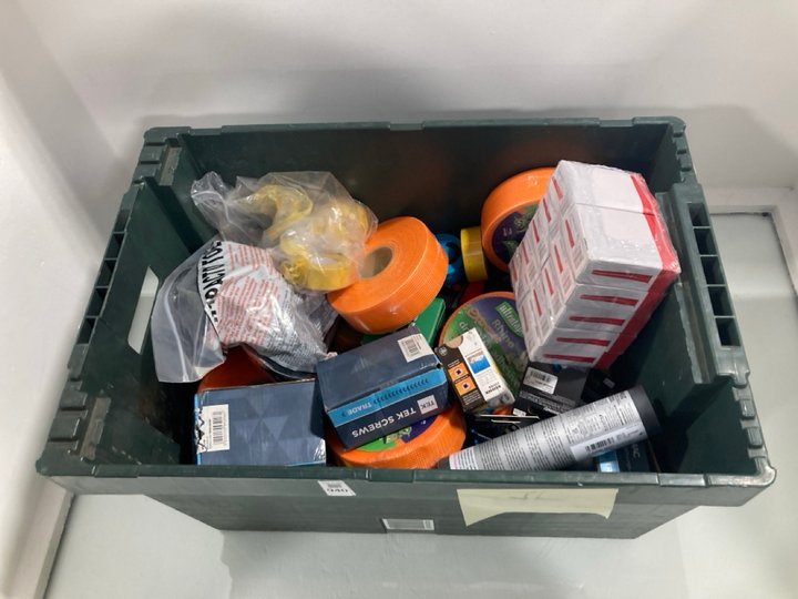 Lot 940  
            Marchington SR12 - Parcel Delivery Only 

                
QTY OF ASSORTED HARDWARE ITEMS TO INCLUDE ULTRATAPE RHINO EXTREME EXTRA ADHESIVE ...