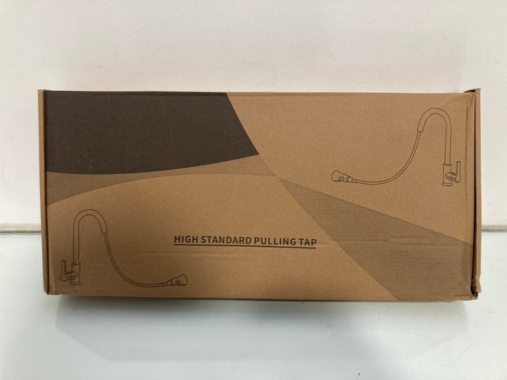 Lot 94  
            Marchington SR12 - Parcel Delivery Only 

                
DECK MOUNTED BLACK KITCHEN FAUCETS PULL OUT HOT COLD WATER FILTER: LOCATION - J3