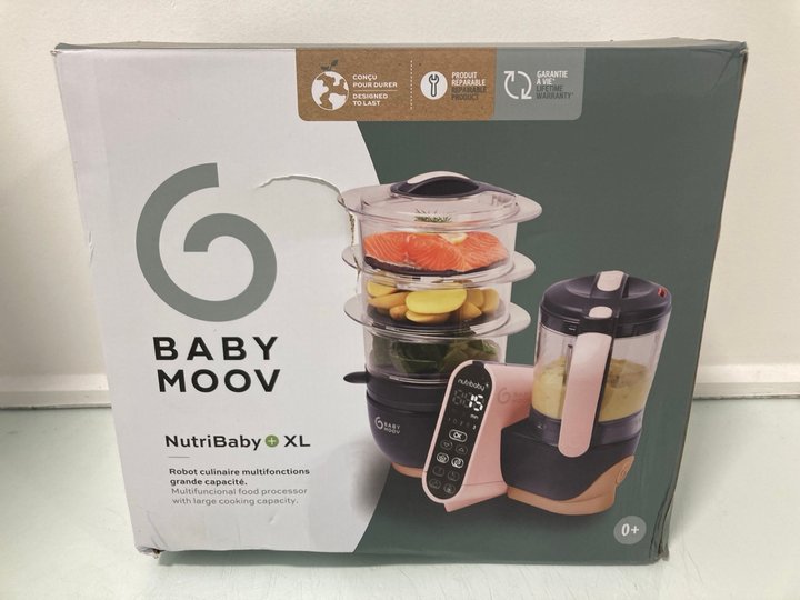 Lot 951  
            Marchington SR12 - Parcel Delivery Only 

                
BABYMOOV NUTRI BABY XL MULTIFUNCTIONAL FOOD PROCESSOR: LOCATION - H14
