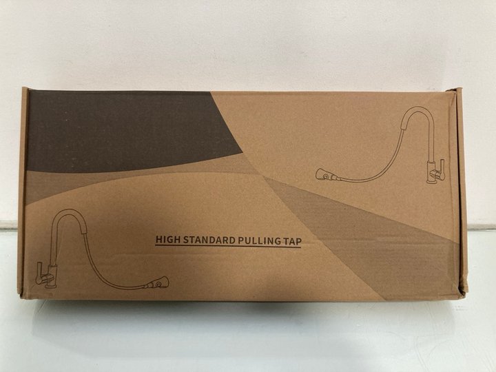 Lot 95  
            Marchington SR12 - Parcel Delivery Only 

                
DECK MOUNTED BLACK KITCHEN FAUCETS PULL OUT HOT COLD WATER FILTER: LOCATION - J3