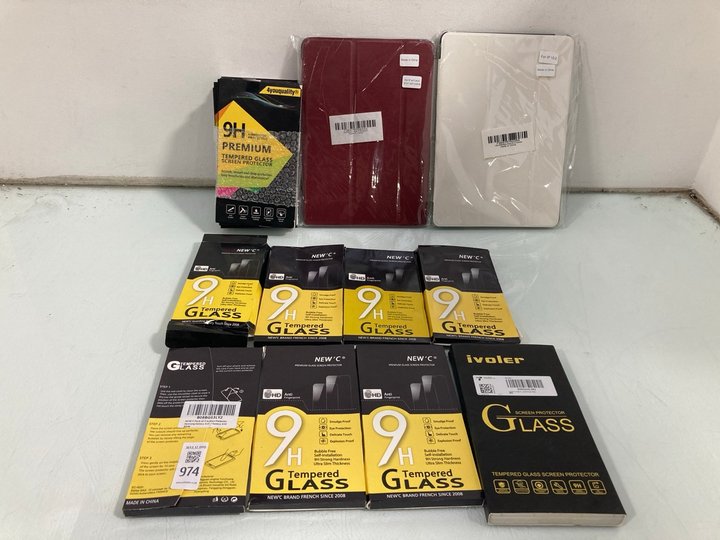 Lot 974  
            Marchington SR12 - Parcel Delivery Only 

                
QTY OF ASSORTED TECH ITEMS TO INCLUDE IPAD 10.2" CASE IN WHITE: LOCATION - H15