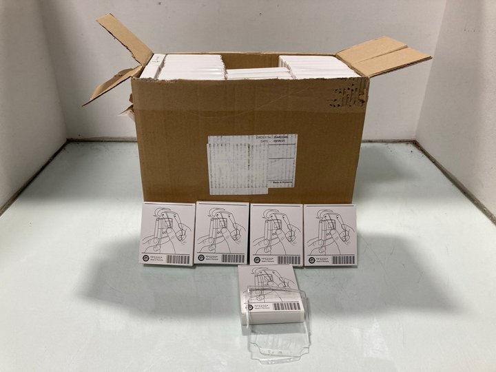 Lot 985  
            Marchington SR12 - Parcel Delivery Only 

                
QTY OF CLEAR PLASTIC THERMOSTAT COVERS: LOCATION - H16