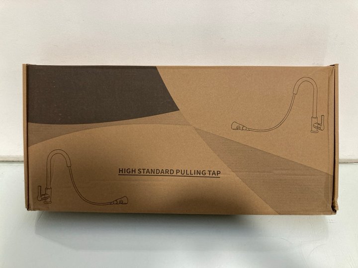Lot 98  
            Marchington SR12 - Parcel Delivery Only 

                
DECK MOUNTED BLACK KITCHEN FAUCETS PULL OUT HOT COLD WATER FILTER: LOCATION - J3