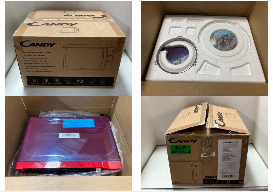 Lot 1034  
            Marchington SR11 - Parcel Delivery Only 

                
CANDY 700W MICROWAVE : MODEL CMXG20DR: LOCATION - BR4