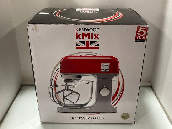 Lot 1036  
            Marchington SR11 - Parcel Delivery Only 

                
KENWOOD KMIX KITCHEN STAND MIXER : MODEL KMX754ACR - ORIGINAL RRP £199: LOCATION ...