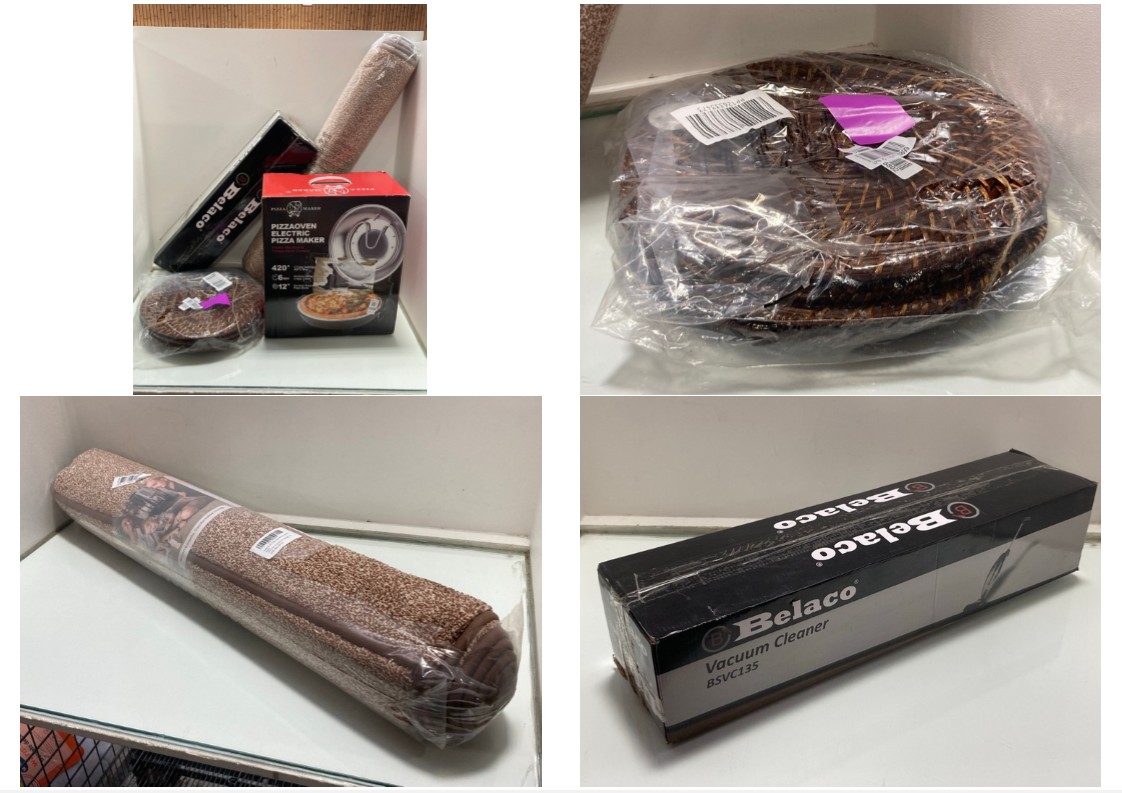 Lot 1098  
            Marchington SR11 - Parcel Delivery Only 

                
QTY OF ASSORTED ITEMS TO INCLUDE PIZZA MAKER PIZZA OVEN ELECTRIC PIZZA MAKER: LOC...