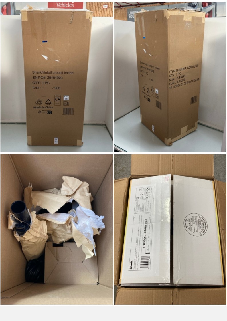Lot 1155  
            Marchington SR11 - Parcel Delivery Only 

                
SHARK DUOCLEAN CORDLESS STICK VACUUM CLEANER WITH ANTI HAIR WRAP TECHNOLOGY - ORI...