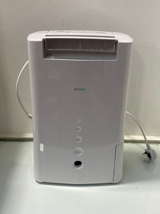 Lot 1166  
            Marchington SR11 - Parcel Delivery Only 

                
ECO AIR DEHUMIDIFIER IN WHITE: LOCATION - CR5