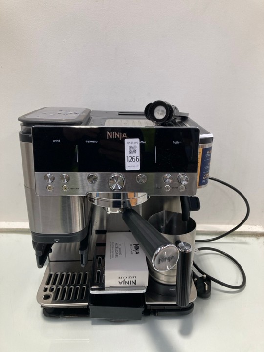Lot 1266  
            Marchington SR11 - Parcel Delivery Only 

                
NINJA LUXE CAFE PREMIER SERIES COFFEE MACHINE - ORIGINAL RRP £549: LOCATION - B4
