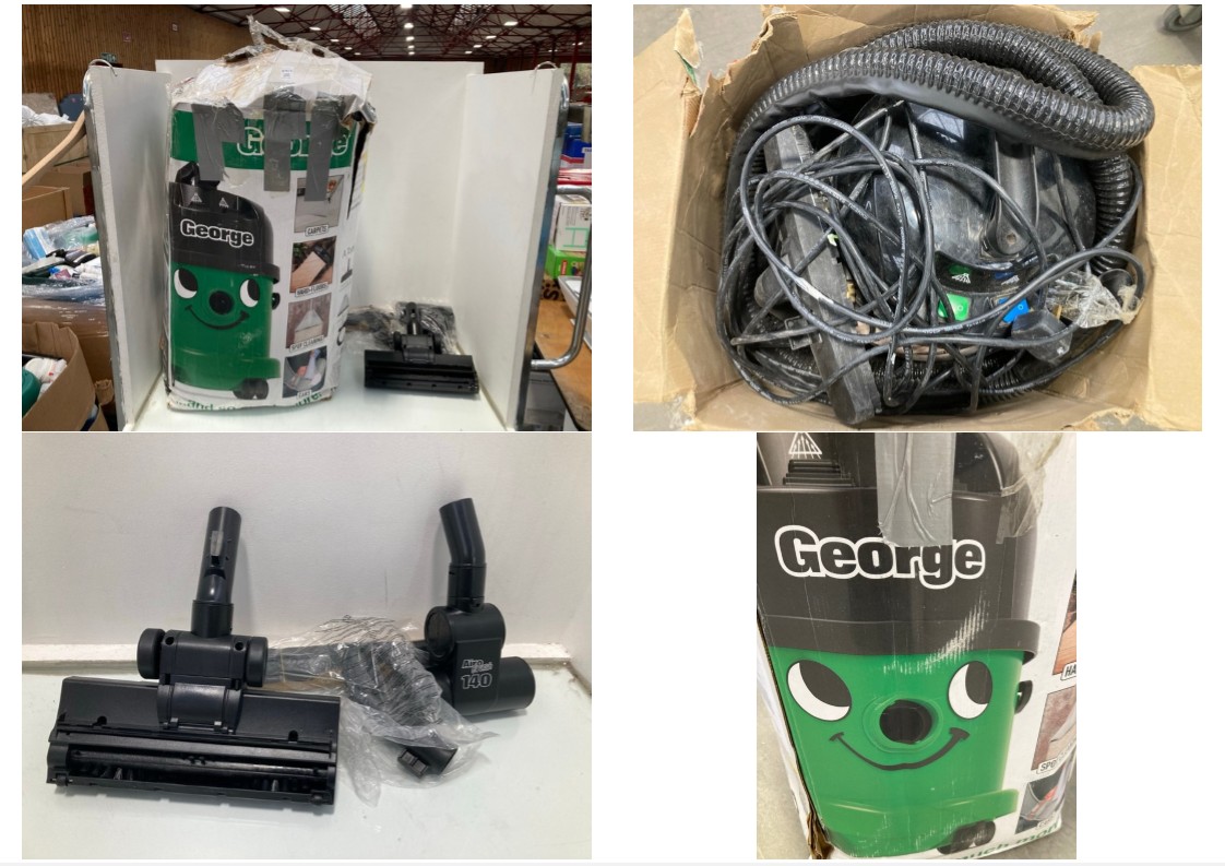 Lot 1268  
            Marchington SR11 - Parcel Delivery Only 

                
NUMATIC GEORGE CYLINDER STYLE VACUUM CLEANER: LOCATION - B4