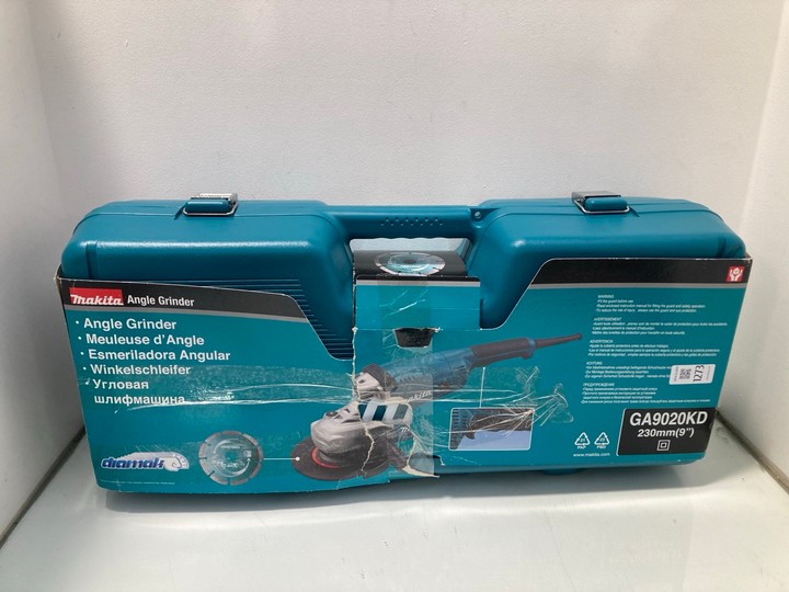 Lot 1273  
            Marchington SR11 - Parcel Delivery Only 

                
MAKITA ANGLE GRINDER : MODEL GA9020KD (18+ ID REQUIRED): LOCATION - B4