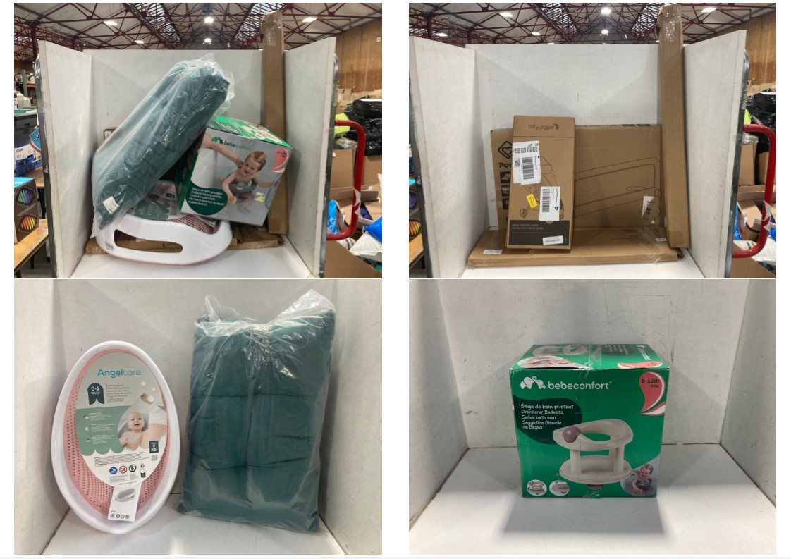 Lot 1316  
            Marchington SR11 - Parcel Delivery Only 

                
QTY OF ASSORTED ITEMS TO INCLUDE ANGELCARE BABY BATH SEAT IN WHITE AND PINK: LOCA...