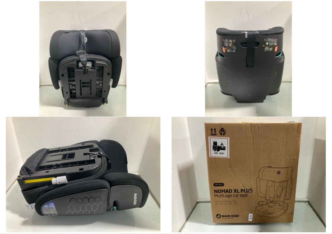 Lot 1330  
            Marchington SR11 - Parcel Delivery Only 

                
MAXI COSI NOMAD XL PLUS MULTI AGE CHILDRENS CAR SEAT: LOCATION - B4