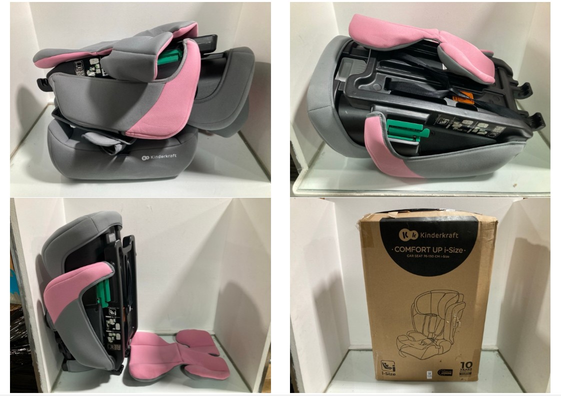Lot 1335  
            Marchington SR11 - Parcel Delivery Only 

                
KINDERKRAFT COMFORT UP I-SIZE CHILDRENS CAR SEAT: LOCATION - B5