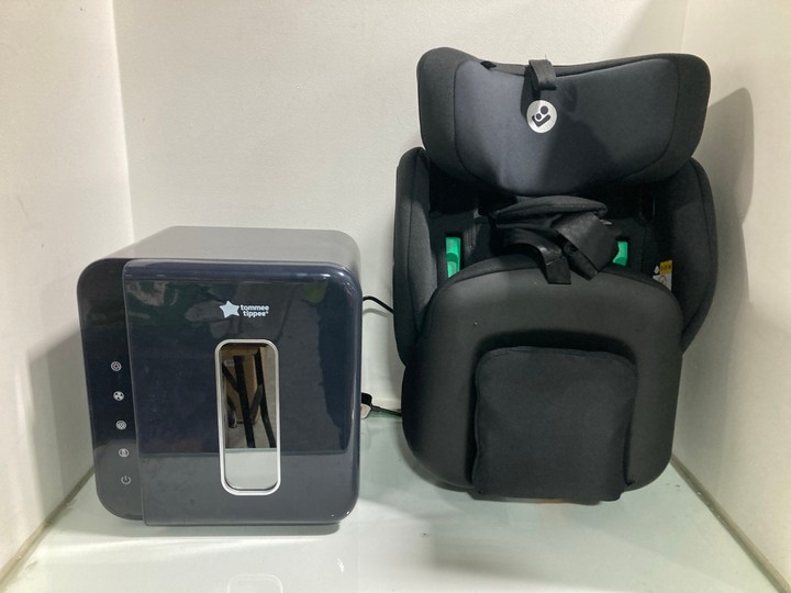 Lot 1336  
            Marchington SR11 - Parcel Delivery Only 

                
2 X ASSORTED BABY ITEMS TO INCLUDE TOMMEE TIPPEE UV STERILISER 2.0 IN BLACK: LOCA...