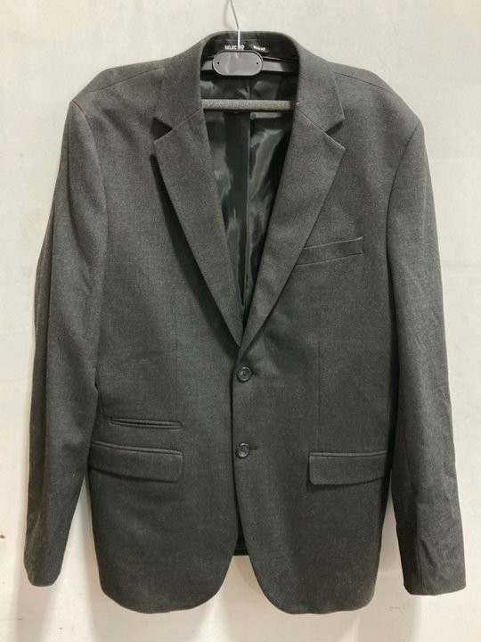 Lot 1393  
            Marchington SR11 - Parcel Delivery Only 

                
SELECTED HOMME SLIM MYLO BLAZER IN GRAPHITE - SIZE UNKNOWN - ORIGINAL RRP £135.00...