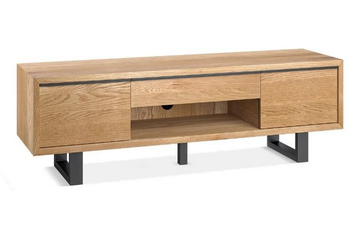 Lot 11  
            Marchington SR11 - Delivery or Collection 

                
OAK FURNITURELAND MAINE NATURAL SOLID OAK & METAL EXTRA LARGE UNIT ORIGINAL RRP £...