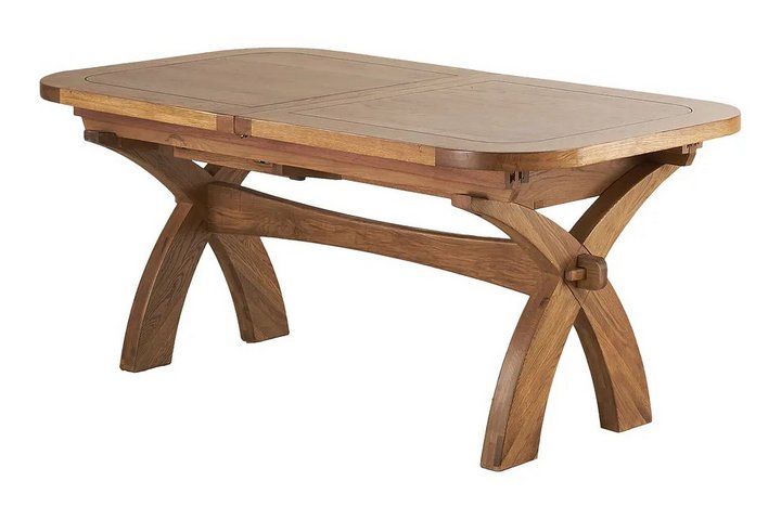 Lot 137  
            Marchington SR11 - Delivery or Collection 

                
OAK FURNITURELAND HERCULES EXTENDING DINING TABLE IN NATURAL SOLID RUSTIC OAK FIN...