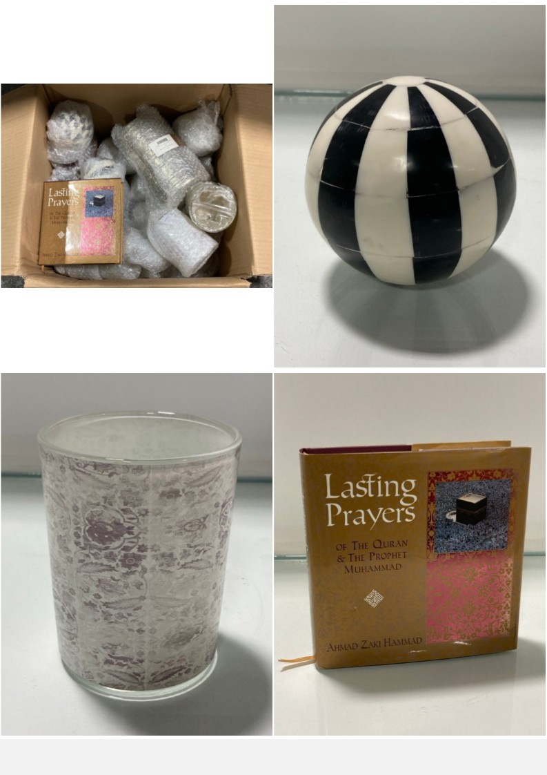 Lot 212  
            Marchington SR11 - Collection 

                
(COLLECTION ONLY) QTY OF ASSORTED ITEMS TO INCLUDE HURRICANE STYLE CANDLE VASE IN...