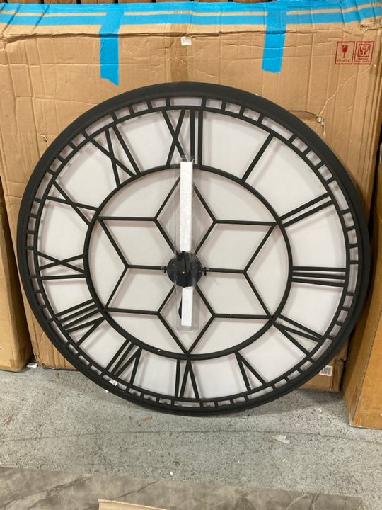 Lot 236  
            Marchington SR11 - Delivery or Collection 

                
OVERSIZED BACKLIT WALL CLOCK IN BLACK - ORIGINAL RRP £140: LOCATION - D3