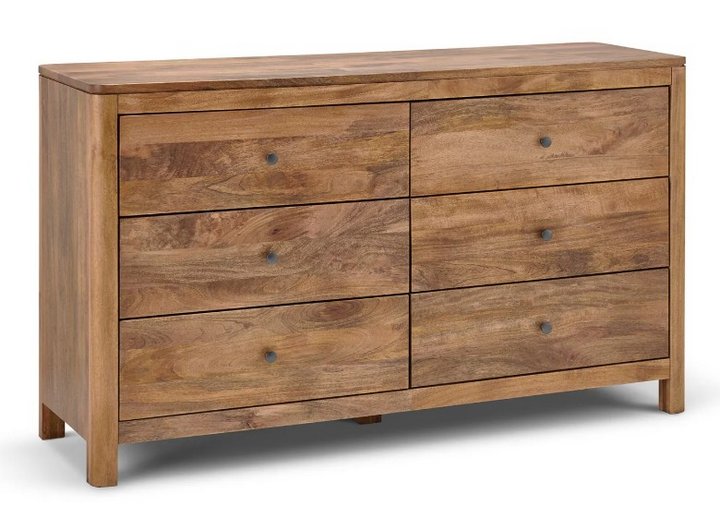 Lot 24  
            Marchington SR11 - Delivery or Collection 

                
OAK FURNITURELAND NOAH SOLID MANGO 6 DRAWER CHEST ORIGINAL RRP £629.99: LOCATION ...