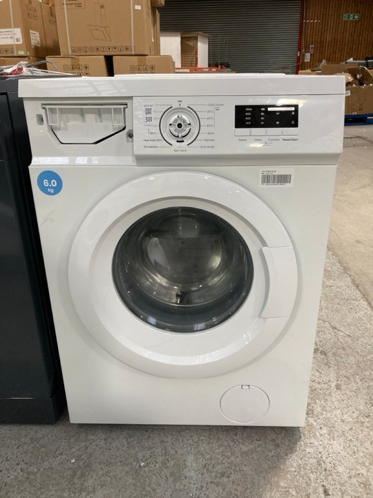 Lot 311  
            Marchington SR11 - Delivery or Collection 

                
COMFEE 6KG FREESTANDING WASHING MACHINE MODEL : CFE10EW60 - ORIGINAL RRP - £199: ...