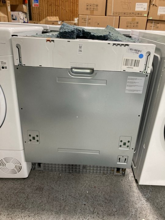 Lot 316  
            Marchington SR11 - Delivery or Collection 

                
COMFEE FULLY INTEGRATED DISHWASHER MODEL : BD1215P-W - ORIGINAL RRP - £279: LOCAT...